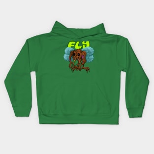 Human Fly Kids Hoodie